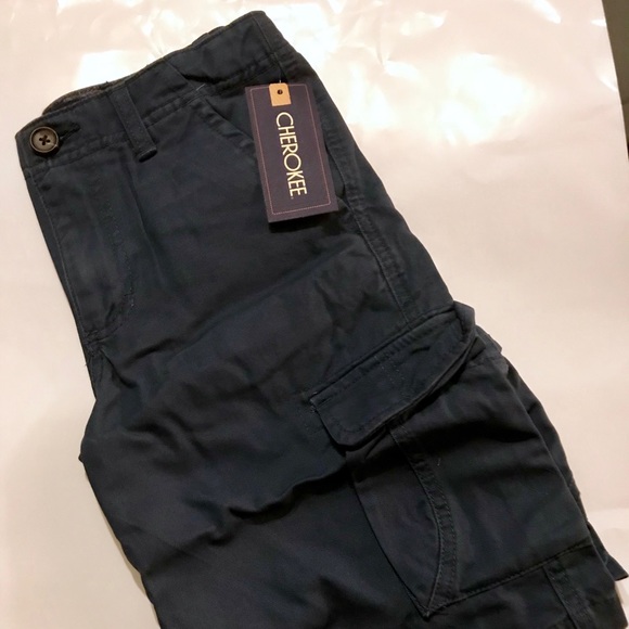 Cherokee Husky plus size Boys Cargo Retro Shorts Extended kids sizes kidcore - Picture 4 of 10